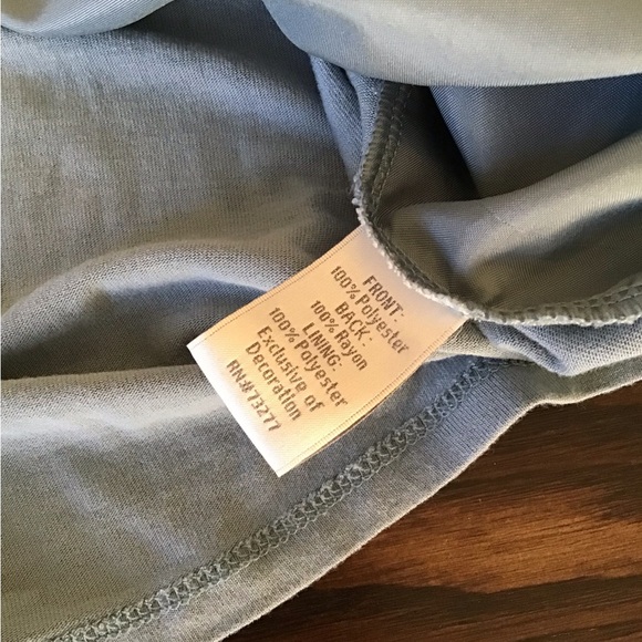 Light Blue Sleeveless Peter Pan blouse - Picture 11 of 12